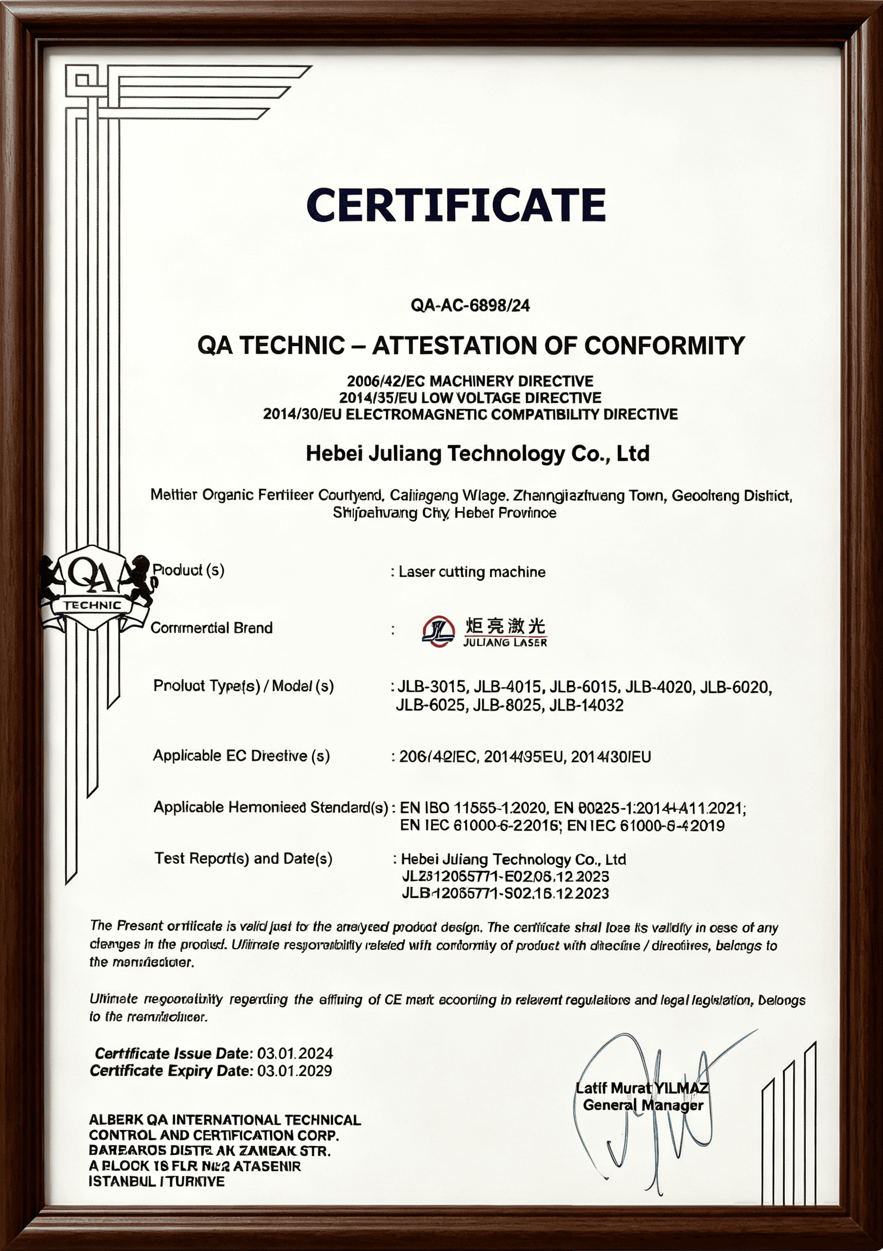 CE Certification